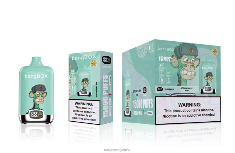 Bang Box Precio 42VDP39 kiwi fresa | Bang Box 15000 bocanadas