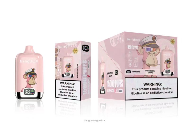 Bang Box Puffs 42VDP44 uva fresa | Bang Box 15000 bocanadas