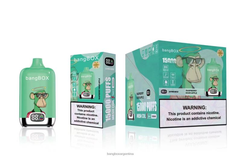 Bang Box Vape 42VDP42 manzana agria de frambuesa | Bang Box 15000 bocanadas