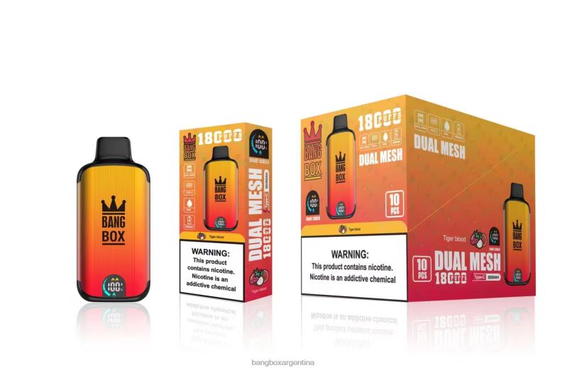 Bang Box Vape 42VDP94 sangre de tigre | Bang Box 18000 bocanadas