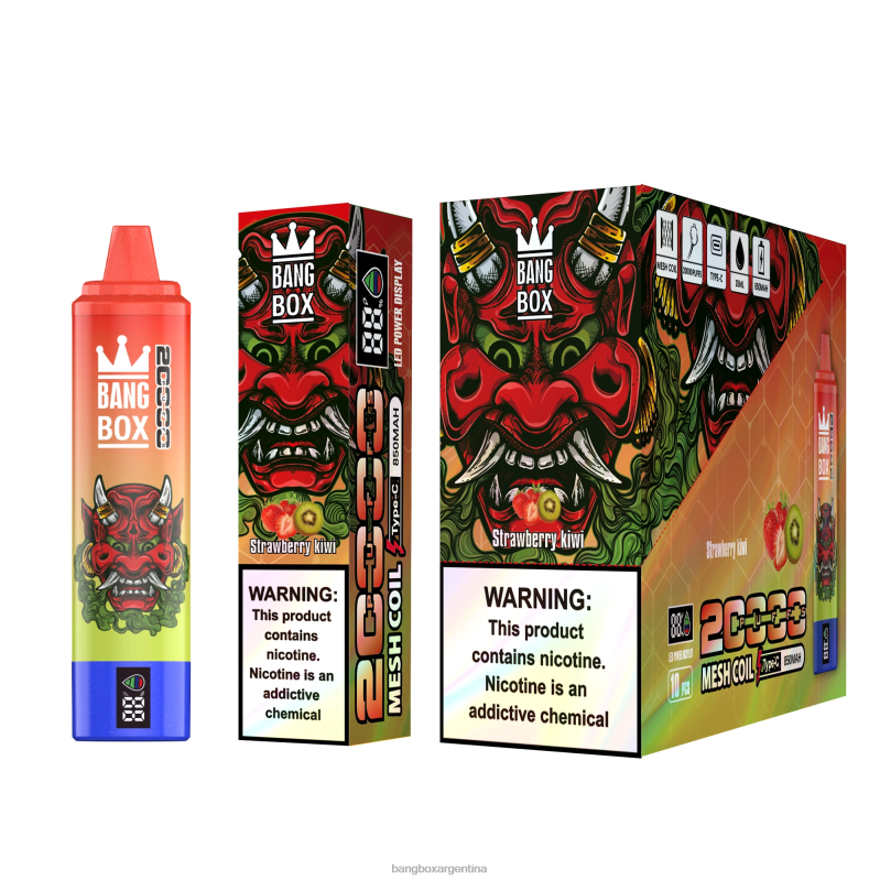 Bang Box Precio 42VDP51 kiwi fresa | Bang Box Pantalla inteligente de 20000 inhalaciones