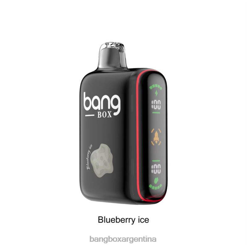 Bang Box Puffs 42VDP32 hielo de arándanos | Bang Box Pantalla de potencia inteligente de 9000-18000 inhalaciones