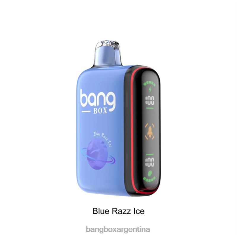 Bang Box Vape 42VDP26 hielo azul | Bang Box Pantalla de potencia inteligente de 9000-18000 inhalaciones