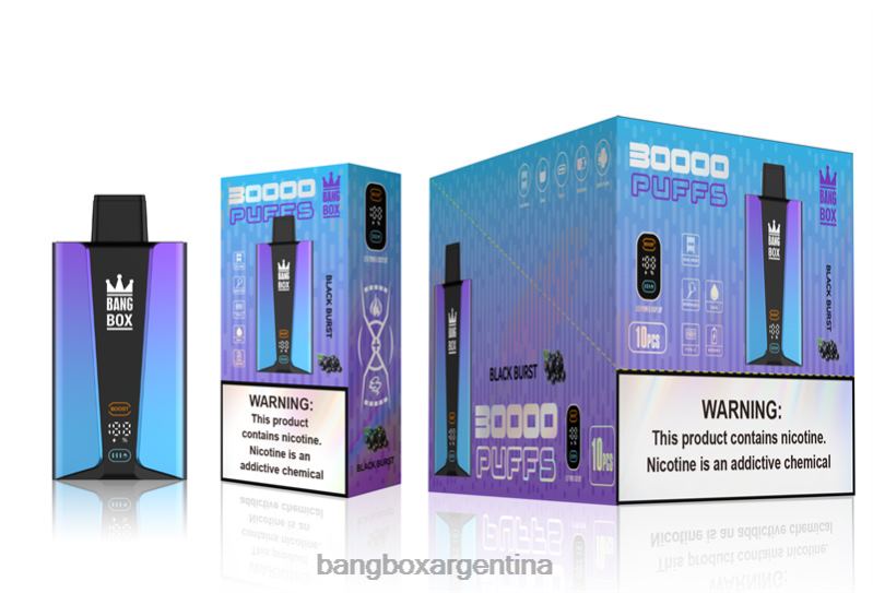 Bang Box Argentina 42VDP77 estallido negro | Bang Box Pantalla inteligente de 30000 inhalaciones