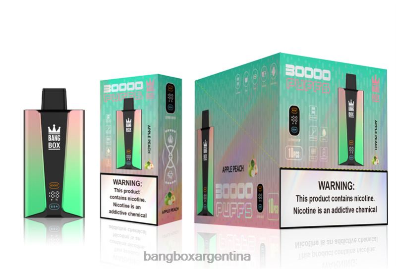 Bang Box Precio 42VDP83 durazno manzana | Bang Box Pantalla inteligente de 30000 inhalaciones