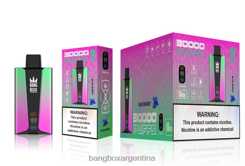 Bang Box Vape 42VDP82 estallido azul | Bang Box Pantalla inteligente de 30000 inhalaciones