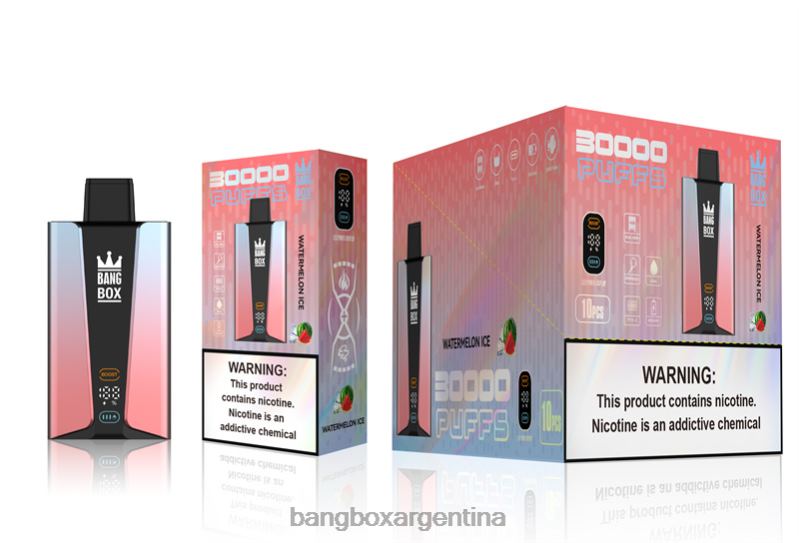 Bang Box Vape 42VDP86 hielo de sandia | Bang Box Pantalla inteligente de 30000 inhalaciones