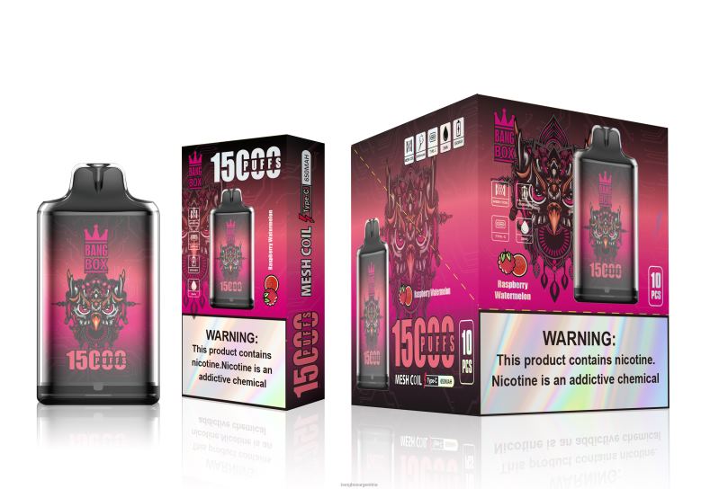 Bang Box Argentina 42VDP105 sandía frambuesa | Bang Box s1-15000 bocanadas